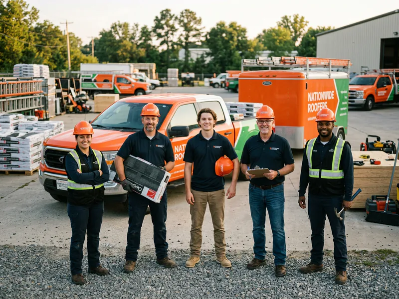 Natiowide Roofers - roof installation in Kernersville near me